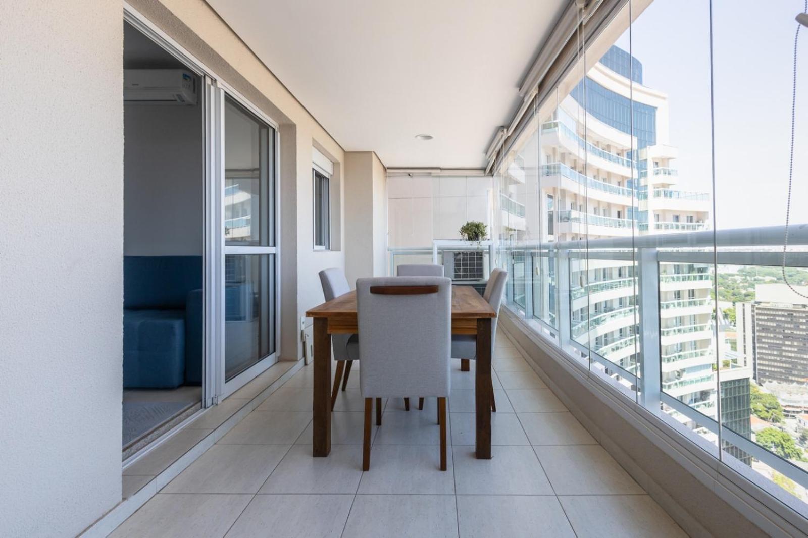 2 Dorms Andar Alto Com Piscina Aquecida Pinheiros - 5 Pessoas *