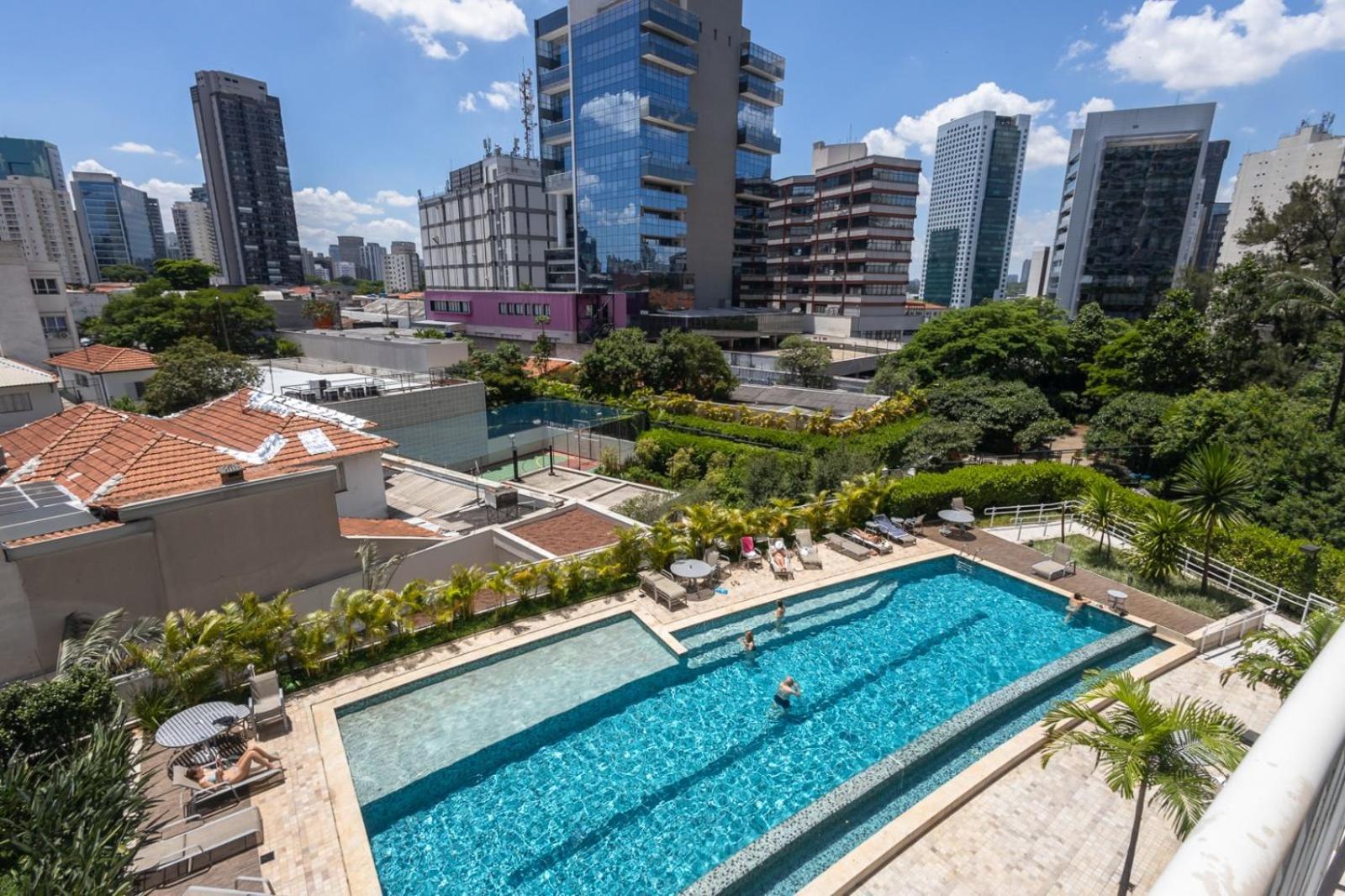 2 Dorms Andar Alto Com Piscina Aquecida Pinheiros - 5 Pessoas São Paulo